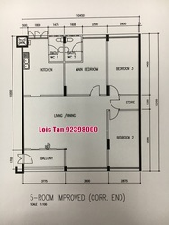 Blk 102 Simei Street 1 (Tampines), HDB 5 Rooms #202250032